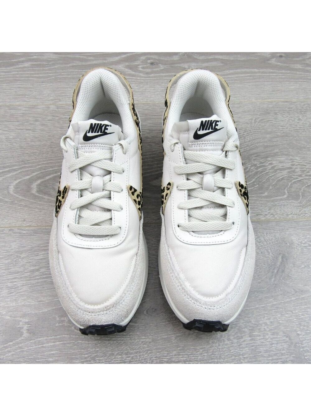 Nike Waffle Debut Leopard Women's Size 8 Phantom White Sneakers NEW - Picture 6 of 12